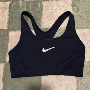 Nike Dri Fit Dark Blue Sports Athletic Workout Bra Size Small - Never Worn